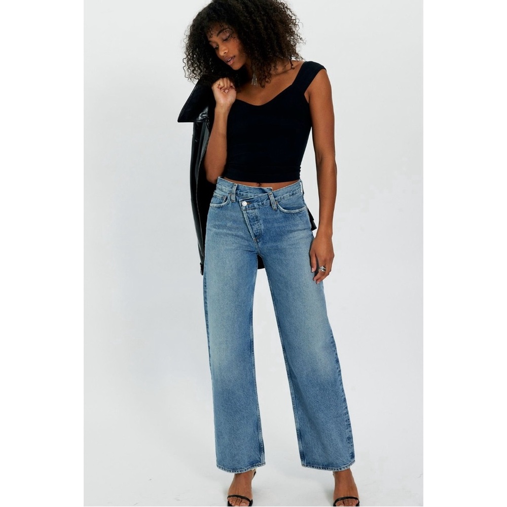 AGOLDE Criss Cross Jeans
